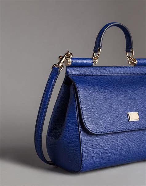 dolce and gabbana blue purse.